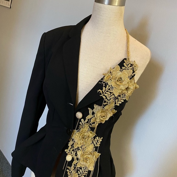 Asymmetrical party blazer - Picture 11 of 15